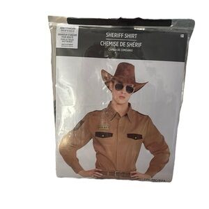 Sheriff Costume Shirt - Brown